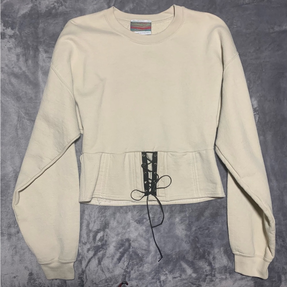 Urban Renewal Corset Sweatshirt
